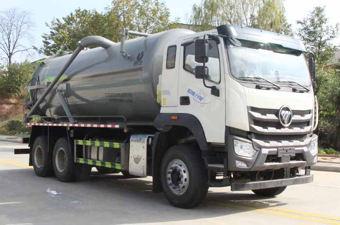 福田歐航 18方吸污車|CLT5252GXWBJ6型吸污車